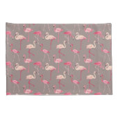 レトロのフラミンゴ 枕カバー (裏面-右)