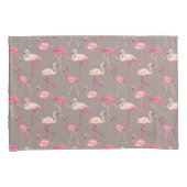 レトロのフラミンゴ 枕カバー (正面右)