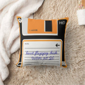 レトロのフロッピーディスクドライブ枕 クッション (ブランケット)