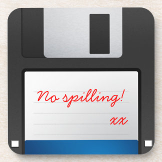 レトロのフロッピー・ディスクコースター コースター