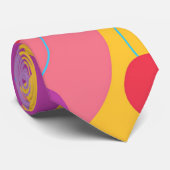 レトロのブラックベリーのタイ ネクタイ (ロール)