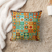 レトロのプリントの枕 クッション (ブランケット)