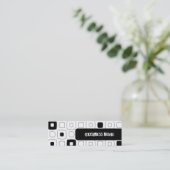 レトロのプロフィール/名刺 スキニー名刺 (スタンド正面)