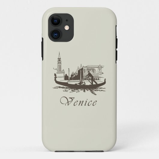レトロのベニス Case-Mate iPhoneケース (裏面)