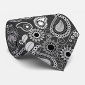 レトロのペイズリーパターン首のタイ ネクタイ (ロール)