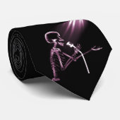 レトロのマイクロフォンのX線の骨組 ネクタイ (ロール)