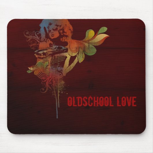 レトロのマウスパッド マウスパッド (正面)