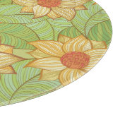 レトロのマグノリアパターン カッティングボード (角)