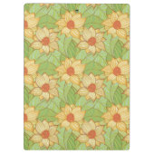 レトロのマグノリアパターン クリップボード (裏面)