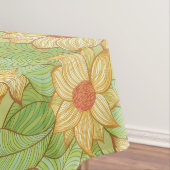 レトロのマグノリアパターン テーブルクロス (インサイチュ)