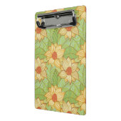 レトロのマグノリアパターン ミニクリップボード (アングル2)