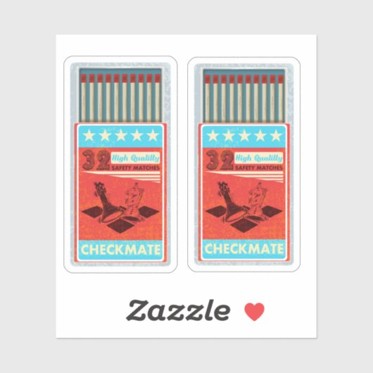 レトロのマッチアーポップ・アートのト シール (シート)