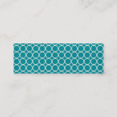 レトロのミニ呼出しカード コーリングカード (裏面)