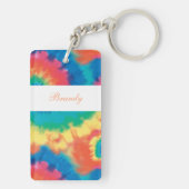 レトロのモノグラムのキーホルダー キーホルダー (裏面)