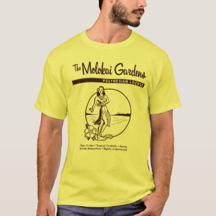 レトロのモロカイ島はTシャツラウンジの庭いじりをします Tシャツ