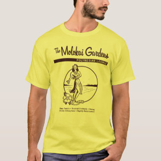 レトロのモロカイ島はTシャツラウンジの庭いじりをします Tシャツ