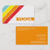 レトロのヨガ 名刺 (正面/裏面)