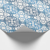 レトロのレースパターン ラッピングペーパー (角)