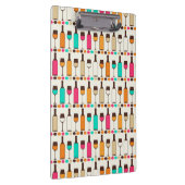 レトロのワイン・ボトルおよびガラス クリップボード (右)