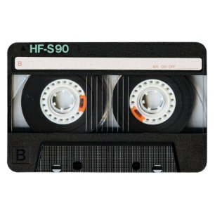 レトロのヴィンテージのカセットテープのレコーダー70s 80s マグネット
