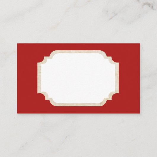 レトロのヴィンテージのキャンディ・ケーンはメッセージカードを加えます 名刺 (裏面)