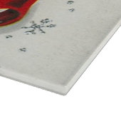 レトロのヴィンテージのクリスマスのキャンディ・ケーンのまな板 カッティングボード (角)