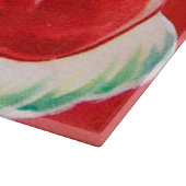 レトロのヴィンテージのクリスマスのサンタのトナカイの切断 カッティングボード (角)