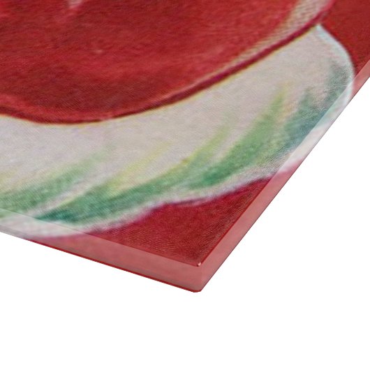 レトロのヴィンテージのクリスマスのサンタのトナカイの切断 カッティングボード (角)