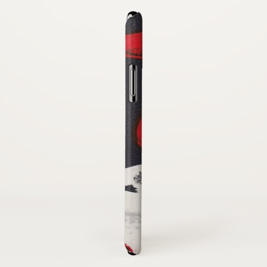 レトロのヴィンテージのクリスマスのサンタの電話箱10 Case-Mate iPhoneケース (裏面/右)