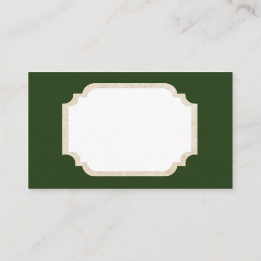 レトロのヴィンテージのクリスマスの女の子はメッセージカードを加えます 名刺 (裏面)