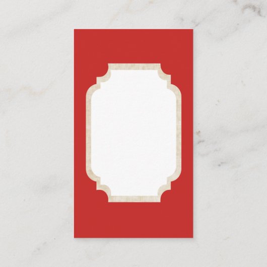 レトロのヴィンテージのクリスマスの女性はメッセージカードを加えます 名刺 (裏面)