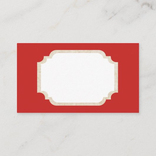 レトロのヴィンテージのクリスマスの女性はメッセージカードを加えます 名刺 (裏面)