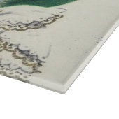 レトロのヴィンテージのクリスマス猫の休日のまな板 カッティングボード (角)