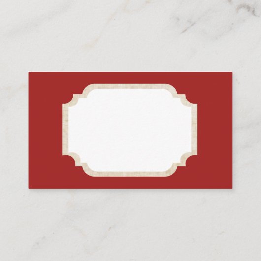 レトロのヴィンテージのクリスマスNimblesはメッセージカードを加えます 名刺 (裏面)