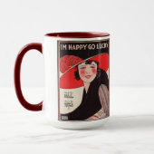 レトロのヴィンテージのマグ マグカップ (左)