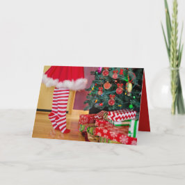 レトロのヴィンテージの大衆文化のクリスマスの挨拶状 シーズンカード