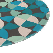 レトロのヴィンテージの60年代パターン カッティングボード (角)