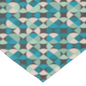 レトロのヴィンテージの60年代パターン テーブルクロス (アングル)