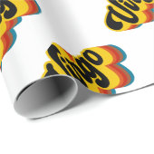 レトロのヴィンテージの《星座》乙女座 ラッピングペーパー (ロールコーナー)