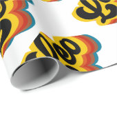 レトロのヴィンテージレオ ラッピングペーパー (ロールコーナー)