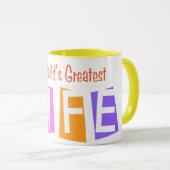 レトロの世界ですばらしい妻 マグカップ (正面右)