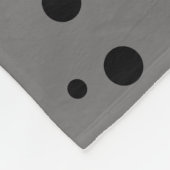 レトロの中モダン段ボックスティール(緑がかった色) フリースブランケット (角)