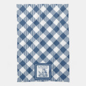 レトロの主婦のおもしろい格子戸キッチンタオル キッチンタオル (縦)