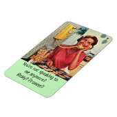 レトロの主婦 – 話もうない。 マグネット (左側)