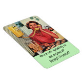 レトロの主婦 – 話もうない。 マグネット (右側)