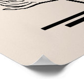 レトロの乳母のTシャツおよびギフト ポスター (角)