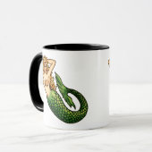 レトロの人魚 マグカップ (正面左)