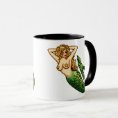 レトロの人魚 マグカップ (正面右)