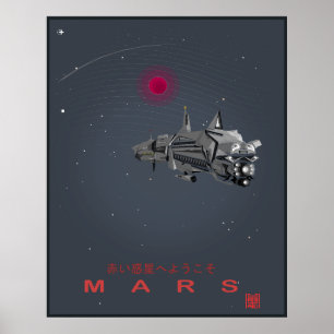 レトロの今後の火星 ポスター