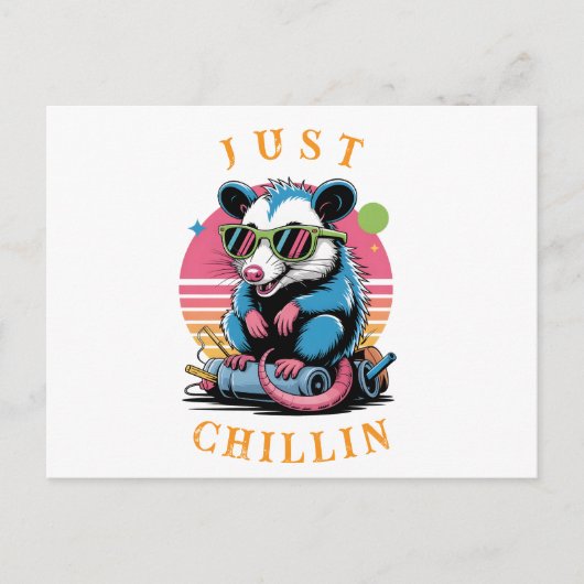 レトロの代替挨拶 シーズンポストカード (正面)